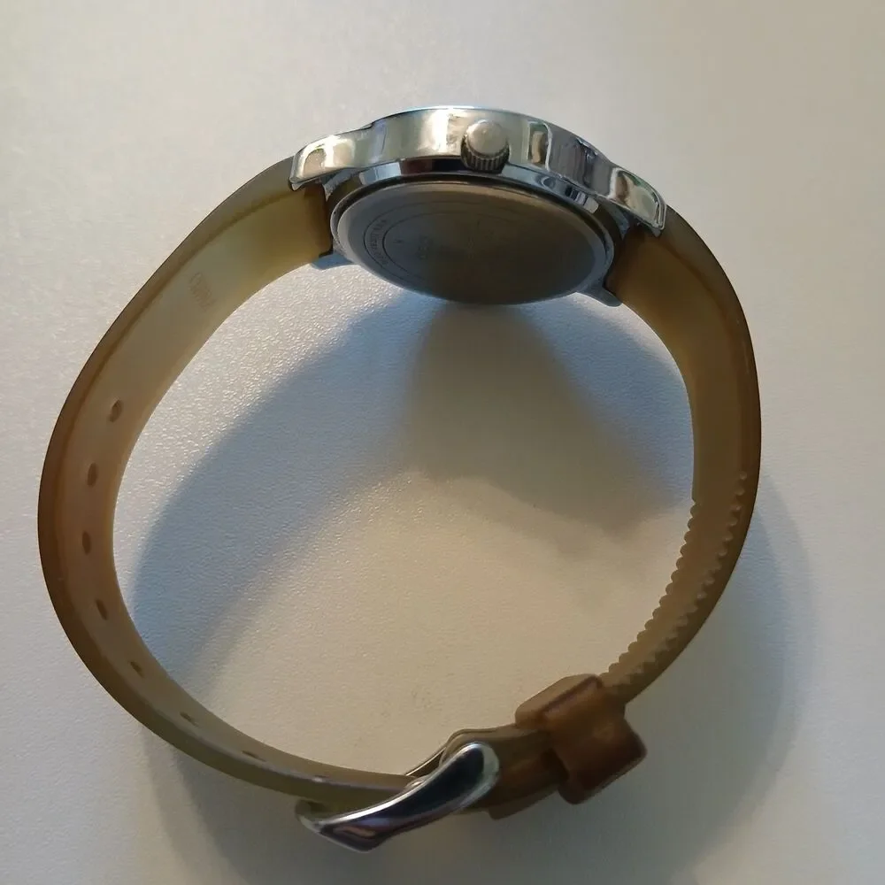 Timex watch running